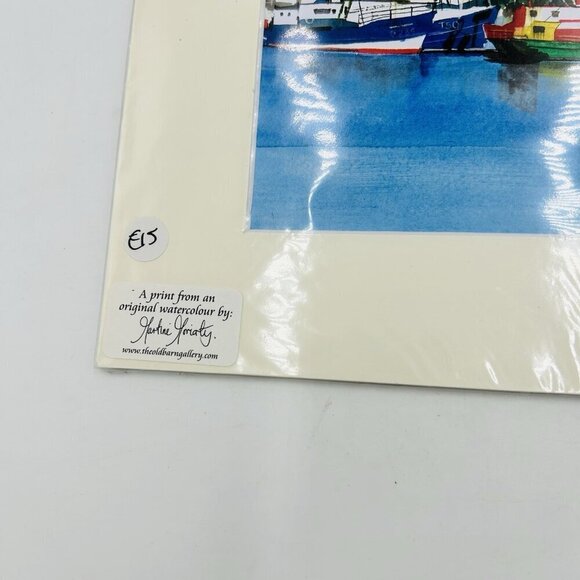 2 Watercolor Prints Martine Moriarty Signed Dingle Ireland Landscapes 7.5"x5" - Picture 7 of 10